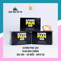 Film Ilford Pan 100 36 kiểu - Date xa 2027 - Đen Trắng - Phim máy ảnh, film 35mm/135 indate