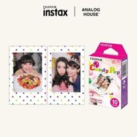 Film Instax Mini FUJIFILM - Viền màu - Giấy in ảnh cho máy chụp ảnh lấy liền Instax Mini - Hàng Chính Hãng - Viền Candy Pop