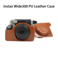[Film Lab] bao da Instax Wide 300 ốp bảo vệ cho máy ảnh có dây đeo CAA34
