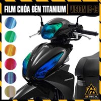 Film Titan Dán Choá Đèn Vision 2015 - 2019 | Decal Đổi Màu Đèn Xe Xanh, Vàng, Hồng,...