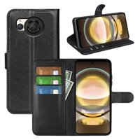 Filp Ốp Điện Thoại Cho Sharp Aquos R8 Pro R7 R6 P7 Đựng Thẻ Đứng Bao Da