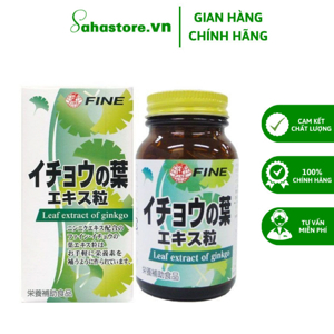Fine Ginkgo Plus - TPCN giảm stress, tăng trí nhớ, cải thiện chứng đau đầu, mất ngủ