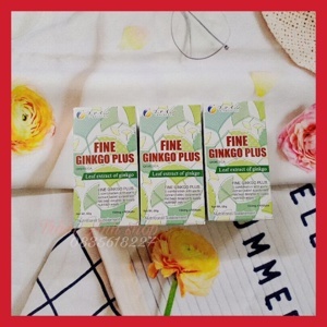 Fine Ginkgo Plus - TPCN giảm stress, tăng trí nhớ, cải thiện chứng đau đầu, mất ngủ