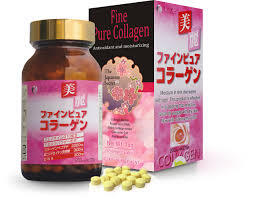 Viên uống chống lão hoá Fine Pure Collagen (Collagen Fine Pure) Chống nhăn, nám và tàn nhang - 375 viên