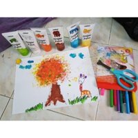 Funny Finger Painting Kit For Kids Non Toxic Washable Finger Paint Finger  Drawing Toys Diy Crafts