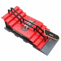 Finger Skateboard Ramp Set Mini Fingerboard Deck Truck Skate Ultimate Park Toys