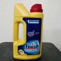 Finish Classic Power Powder Lemon Sparkle -Bột rửa bát dùng cho máy