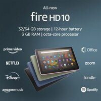 Fire HD 10/HD 10 Plus (2021) – Máy tính bảng học online giá rẻ tốt nhất