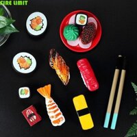 Fire LIMIT Dao Kéo Đồ Chơi Mô Phỏng Giả Vờ Chơi Trẻ Em Nhập Vai Gạo Nhà Thực Phẩm Mô Phỏng Đồ Dùng Nhà Bếp Mô Hình Nhà Bếp Mini Dễ Thương Bộ Sushi