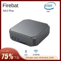 Firebat AK2 cộng với minipc Intel N100 băng tần kép wifi5 bt4.2 16GB 512GB máy tính để bàn chơi game máy tính Mini PC Gamer