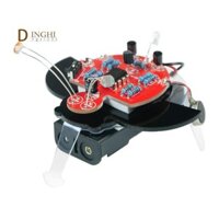 Firefly Photosensitive Robot Học tập điện tử DIY Kit Robot Mini Rung chân Photoaxis
