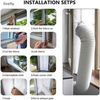 [Firefly] Phụ kiện niêm phong cửa sổ điều hòa di động 4m [VN]