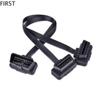 FIRST Công cụ Chẩn Đoán Bộ chuyển đổi ELM327 Đực sang cái OBD OBDII Cáp nối dài OBD2 Như mì Bộ chia chữ Y OBDII Đầu nối Máy Quét Chẩn Đoán Cáp nối dài ô tô Cáp mở rộng máy quét