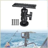 Fish Finder Mount Base Ball Mount Fish Finder Bracket cho thuyền Kayak Pontoon