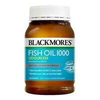 Fish Oil 1000 Odourless Blackmores 200 viên