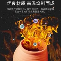 Fish Tank Dodge House Đồ trang trí nồi Pot Guppies cá con Dodge Lỗ đặt bữa ăn Trang trí trang trí c