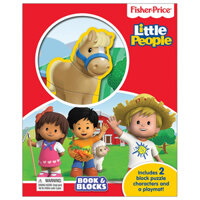 Fisher Price Little People Book &amp; Blocks