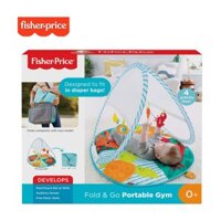 Fisher Price Thảm Chơi Cho Bé Tập Gym Tiện Dụng Gấp Gọn Máy Tập Thể Dục Hoạt Động Theo Chủ Đề Đại Dương Thảm Chơi Giặt Được Với 3 Đồ Chơi FXC15