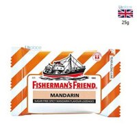 Fisherman’s Friend Kẹo Ngậm Hương Quýt vị Cay Không Đường