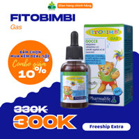Fitobimbi Gas Bimbi Giúp Hết Nôn Trớ,Chướng Bụng,Đầy Hơi Khó Tiêu.Rối Loạn TIêu Hóa