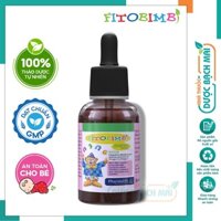 Fitobimbi siro bổ não cho bé FITOBIMBI OMEGA JUNIOR Giúp trẻ phát triển não bộ, sáng mắt, tăng đề kháng Chai 30ml