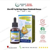 Fitobimbi Sonno Bimbi - Thảo dược châu âu giúp bé ngủ ngon, dành cho trẻ khó ngủ, ngủ không sâu giấc (Chai 30ml)