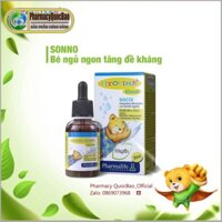 Fitobimbi Sonno ☪ Thảo dược Châu Âu giúp bé ngủ ngon ☪ Dành cho trẻ khó ngủ, ngủ không sâu giấc (Chai 30ml)