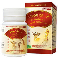 Fitogra - F, giúp gia tăng ham muốn và khả năng tình dục