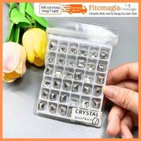 [Fitomagia03] Khay Charm Đá Trang Trí Móng Tay Nail - Phụ Kiện Trang Trí Móng Tinh Tế