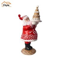 Fityle Giáng Sinh Tượng Nhựa Để Bàn Trang Trí Cho Tủ Lễ Hội Kệ Sách