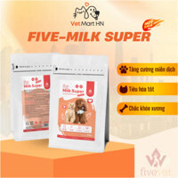 Five-Milk Super sữa bổ sung canxi, vitamin D3 cùng các dưỡng chất cho thú cưng, chim cảnh - Túi 250g - Mẫu mới