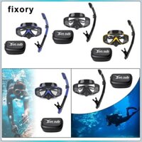 Fixory Bộ ống thở Dụng cụ thở Ống thở Ống thở Toàn cảnh Xem chống rò rỉ Dây đeo có thể điều chỉnh Chống sương mù Ống kính thủy tinh bơi lội