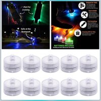 Fixory Đèn LED Nến Chạy Bằng Pin Chìm Đèn Dự Tiệc Tealight Longboard