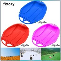 Fixory Di Động Tuyết Sled Hạng Nặng Trẻ Em Xuống dốc Sledge Đồ Chơi Ván Trượt Tuyết Cỏ