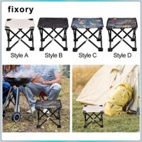 Fixory Ghế Gấp Phân Ghế ngả Ghế Ottoman Nhỏ Gọn Di Động Cắm Trại Phân Cho Phòng Chờ Đi Bộ Đường Dài Dã Ngoại Du Lịch