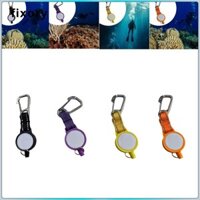 Fixory Lặn Có Móc Thép Không Gỉ Nhỏ Gọn Dây Đèn Pin Giá Đỡ Bánh Răng Giữ Cho Thể Thao Dưới Nước Bơi Trượt Tuyết