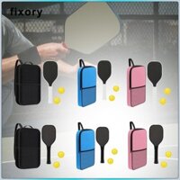 Fixory Sweet Training Paddle Pickleball Vợt có túi lưu trữ Cạnh tranh Nhẹ với 2 quả cầu
