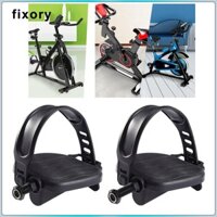Fixory Thiết Bị Thể Dục Phụ Kiện Bàn Đạp Xe Đạp Tập Thể Dục Có Dây Đeo 1 / 2 inch hoặc 9 / 16 inch Trục Xe Đạp Phần Bàn Đạp