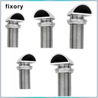 Fixory Thru Drain Connector Thuyền Thru hull Phụ kiện Du thuyền Phụ tùng với đai ốc 316 Tàu thép không gỉ Rsv Thru-hull Connector