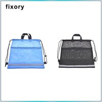 Fixory Túi dây rút lưới bóng rổ Túi bơi đa chức năng cho thể thao ngoài trời