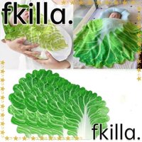 Fkilla1 Chăn Bắp Cải, Chăn Mềm Nhẹ Ngủ Trưa Chăn, Mới Lạ Dễ Thương Điều Hòa Chăn Người Lớn