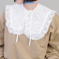 Fl Áo Có Thể Tháo Rời Cổ Giả Thêu Ren Cổ Giả Choker Vòng Cổ Đeo Vai