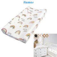 Fl Bé Tã Thay Miếng Lót Có Thể Tái Sử Dụng Nappy Changer Tay Mềm Thoáng Khí Tã Thảm Đệm Tấm Bảo Vệ