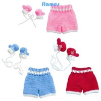 Fl Bé Trai Găng Tay Đấm Bốc Có Quần Short Bé Gái Găng Tay Đấm Bốc Có Quần Short Sơ Sinh Móc Chụp Ảnh Chống Đỡ 0-3m