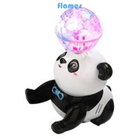 Fl Funny Electric Panda Hát và Bò Đồ Chơi Bật Sáng Cho Trẻ Em Trẻ Em
