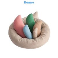 Fl Gối Ảnh Cho Bé Sơ Sinh Đạo Cụ Chụp Ảnh Donut Cho Studio Ảnh