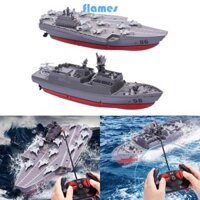 Fl Tàu chiến điều khiển từ xa Thuyền RC dành cho người lớn và trẻ em Quà tặng đồ chơi cho bé trai bé gái
