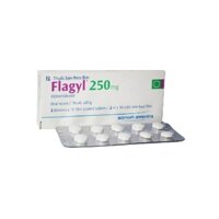 Flagyl 250mg trị nhiễm khuẩn 2 vỉ x 10 viên