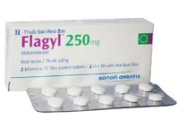 Flagyl (metronidazol 250mg) – hộp