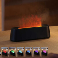 Flame Ultrasonic VGR With Remote Control Cool Mist Maker 3D Simulation Air Humidifiers Aroma Ess